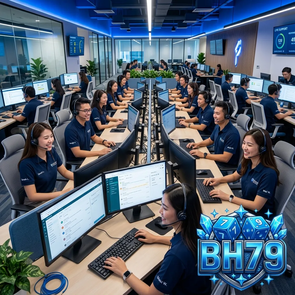 Đội ngũ tổng đài viên CSKH BH79 hỗ trợ khách hàng 24/7