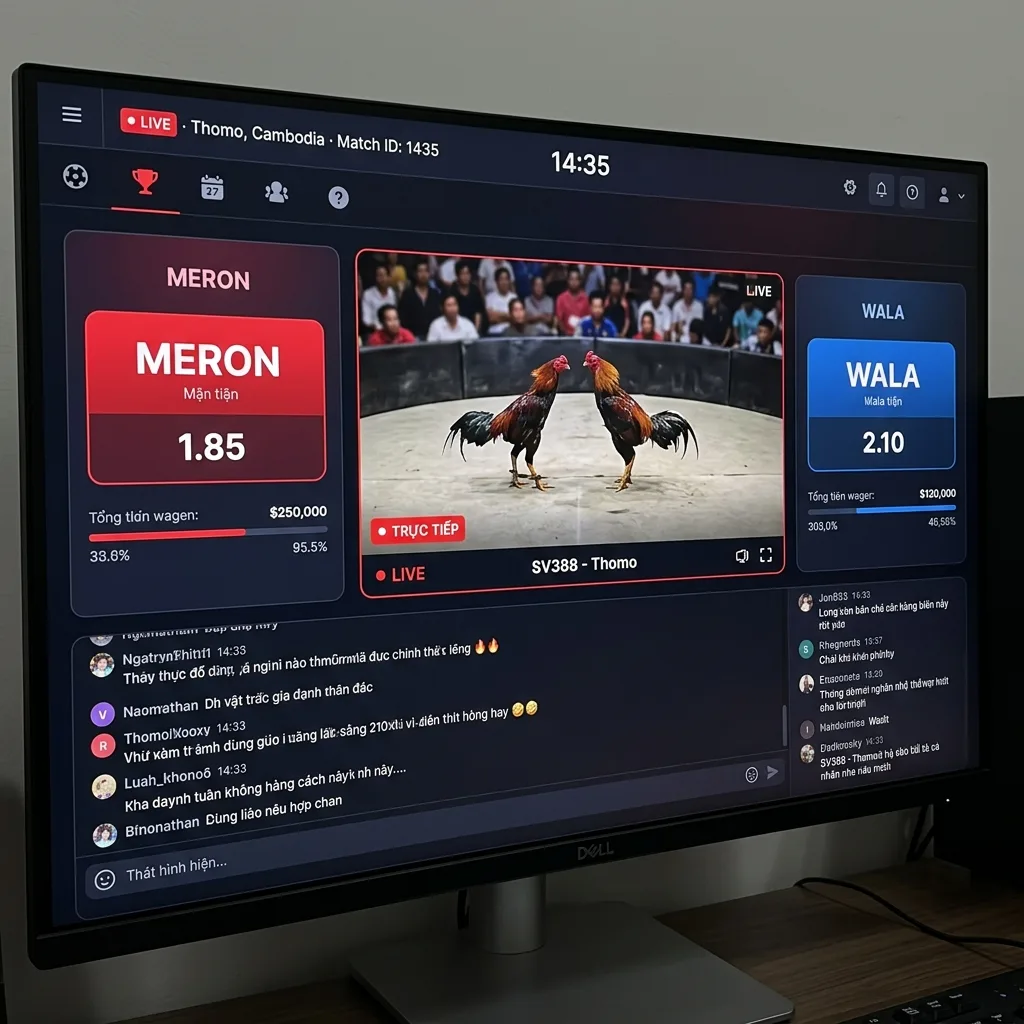 Xem đá gà Long Bình tại BH79 — Giao diện xem đá gà trực tiếp Full HD trên cổng game BH79