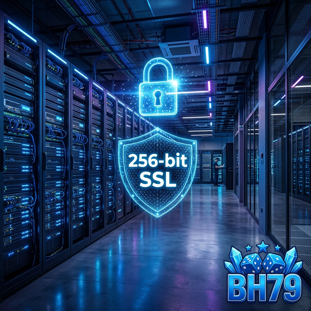Hệ thống tường lửa và mã hóa SSL 256-bit bảo vệ dữ liệu tại BH79