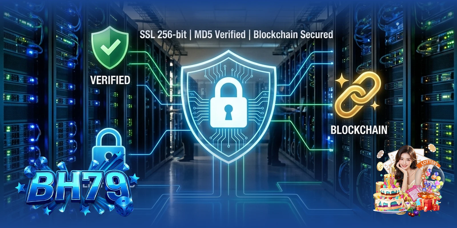 Chứng chỉ bảo mật SSL và hệ thống server bảo vệ dữ liệu tại BH79