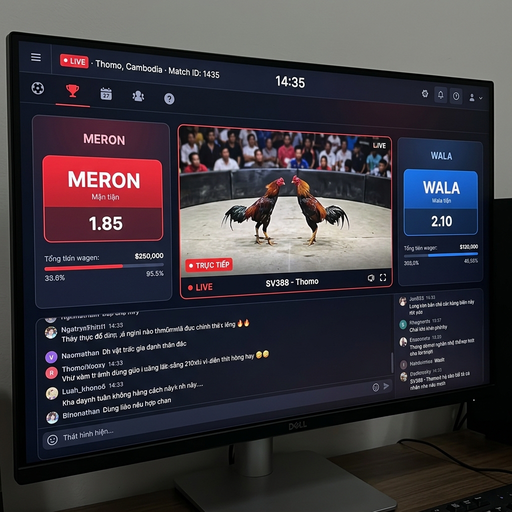 Xem đá gà Long Bình tại BH79 — Giao diện xem đá gà trực tiếp Full HD trên cổng game BH79